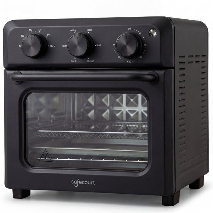 Safecourt 6-in-1 Airfyer oven - 100% PFAS-vrij - 6, Witgoed en Apparatuur, Ovens, Nieuw, Ophalen of Verzenden