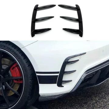 Rear Bumper Canards Voor Mercedes A Class W176 AMG Line –, Auto-onderdelen, Ophalen of Verzenden, Nieuw