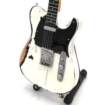 Miniatuur replica Fender gitaar - Rick Parfitt - Status Quo, Ophalen of Verzenden, Nieuw, Pop, Beeldje of Miniatuur