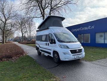 Hymer Free 540 buscamper ook automaat 1e eig topstaat, Automaat, Ringverwarming, Fiat, 7 tot 12 maanden geleden