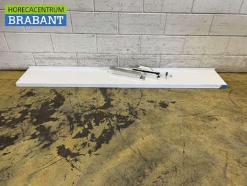 RVS Wandschap schap 200 x 30 cm Horeca, Ophalen of Verzenden, Nieuw in verpakking