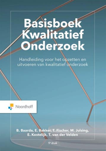 Basisboek kwalitatief onderzoek / Vast Boek - Ben Baarda, Verzenden, Zo goed als nieuw, Ben Baarda
