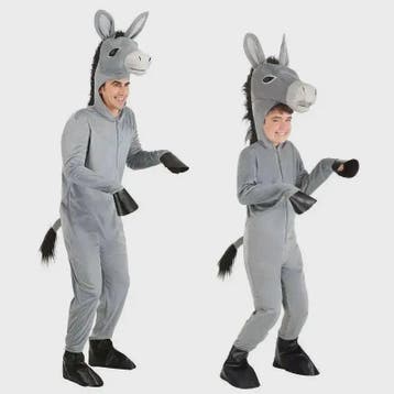 Donkey Kostuum voor Kinderen en Volwassenen - Feestelijk Die, Dieren en Toebehoren