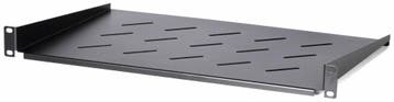 1U universeel legbord 250mm diep voor wandkasten, Computers en Software, Ophalen of Verzenden, Nieuw