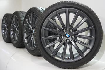 BMW 5 serie G30 G31 8 serie G14 G15 G16 633 19 inch velgen P, 19 inch, Gebruikt, Velg(en), Winterbanden