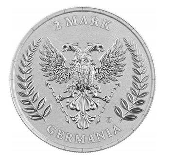 Duitsland. 2 Mark 2026 Germania – 1/4 oz Silver Coin – Ag
