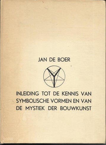 Jan de Boer - Inleiding tot de kennis van symbolische vormen