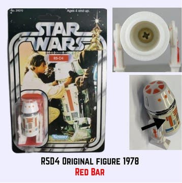 Kenner - Action figure Star Wars 1978 R5D4 - selling, Nieuw
