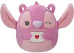 Squishmallows - Disney - Angel - 25cm pluche, Ophalen of Verzenden, Gebruikt