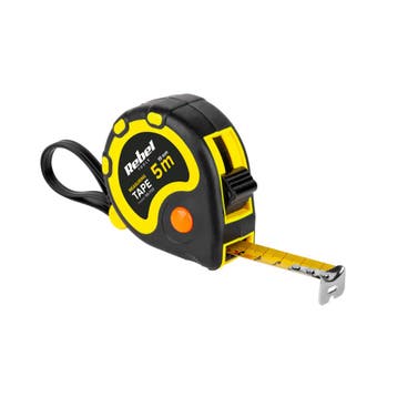 Rolmaat - 5 meter - 19mm - Lock functie, Ophalen of Verzenden, Nieuw