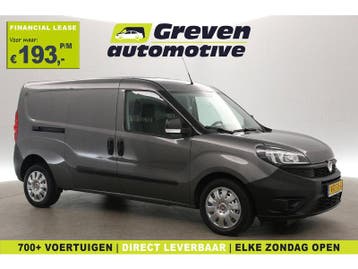 Fiat Doblò 1.6 MJ L2H1 Maxi 105PK | 3 Zits | Airco |, Euro 6, Nieuw, Zilver of Grijs, Fiat