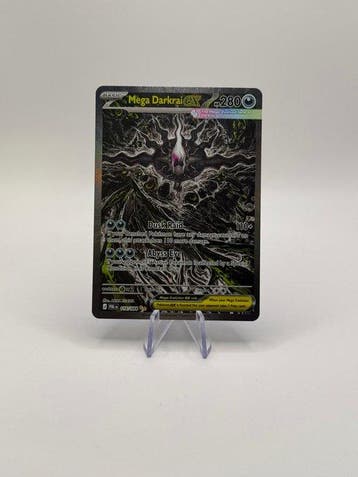 Pokémon - 1 Card - Darkrai Full art, Foil - Mega Evolution, Hobby en Vrije tijd, Nieuw