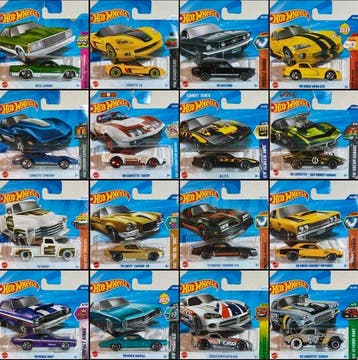 Hot Wheels, Corvette, Pontiac, Buick, Ford, Dodge, Chevy,, Nieuw