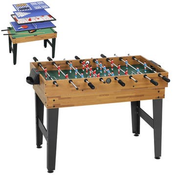 SPORTNOW 13-in-1 Speltafel, Tafelvoetbal, Schaken, Biljart,, Verzenden, Nieuw