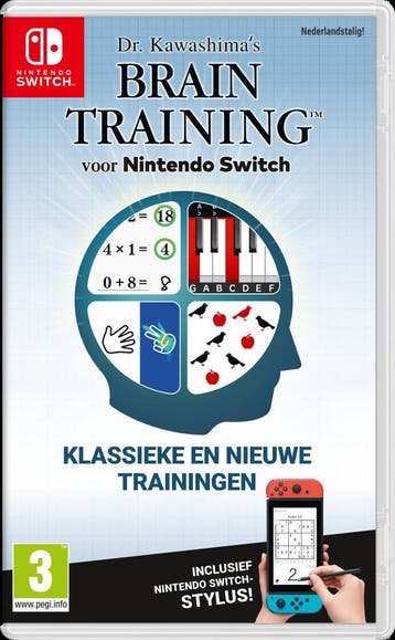 Dr. Kawashimas Brain Training for Nintendo Switch (Ninte..., Verzenden, Gebruikt