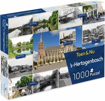 Toen & Nu - s-Hertogenbosch Puzzel (1000 stukjes) |, Verzenden, Nieuw