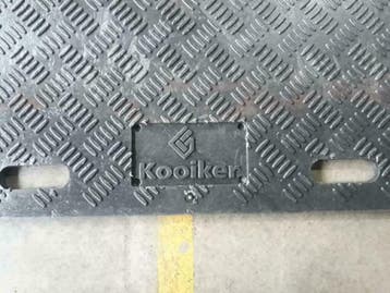 Kunststof rijplaten met logo? Vanaf € 63,-!, Ophalen of Verzenden, Nieuw
