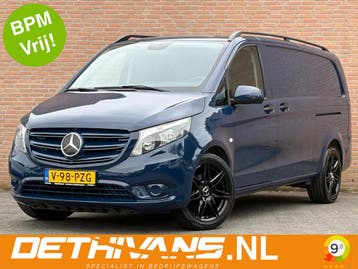 Mercedes-Benz Vito L3H1 | Financial Lease voor 439 p/mnd, Automaat, Gebruikt, Overige carrosserieën, Blauw