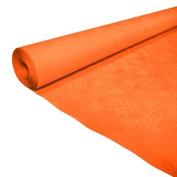 Papieren Tafelkleed Oranje  (1,19x8m), Ophalen of Verzenden, Nieuw