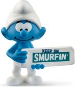 De Smurfen PVC Beeldje Keep on Smurfin 6 cm, Verzamelen, Stripfiguren, Ophalen of Verzenden, Nieuw