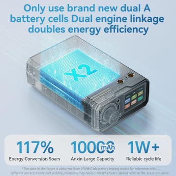 Awithz UK3 Draagbare Batterij Spot Lasapparaat - 10000mAh DI, Verzenden, Nieuw