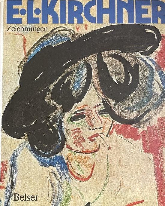 Ernst Ludwig Kirchner: Zeichnungen und Pastelle., Boeken, Literatuur, Ophalen of Verzenden