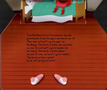 Roodkapje en de Boze Wolf pop-up boek 9789461447449, Boeken, Verzenden, Gelezen