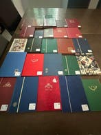 Wereld 1860/1960 - 26 albums met heel veel landen en, Gestempeld