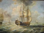 Nederlandse school (XX) - Vascello in partenza, Antiek en Kunst, Kunst | Schilderijen | Klassiek