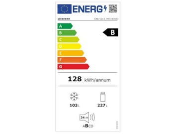 Liebherr CNB 5213-20 - Vrijstaande koel/vriescombinatie Pure, Verzenden, Zo goed als nieuw