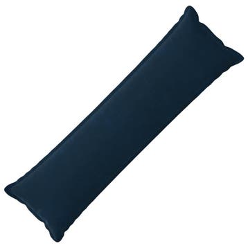 vidaXL Kussensloop HOUTEN Blauw 40 x 145 cm Microfiber, Verzenden, Nieuw, Blauw