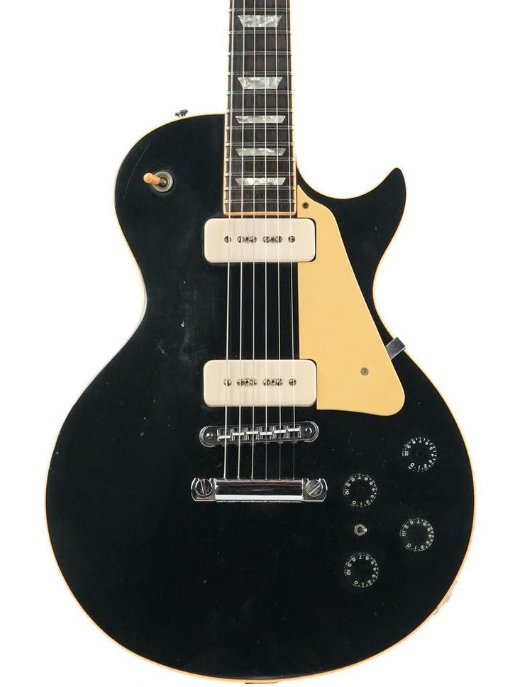Gibson Les Paul Deluxe Ebony 1980 (Instrument,Single Cut), Muziek en Instrumenten, Snaarinstrumenten | Gitaren | Elektrisch, Solid body