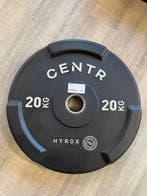 Centr x HYROX Competition Edge Bumper Plate - 20 kg, Ophalen of Verzenden, Nieuw, Halterschijven