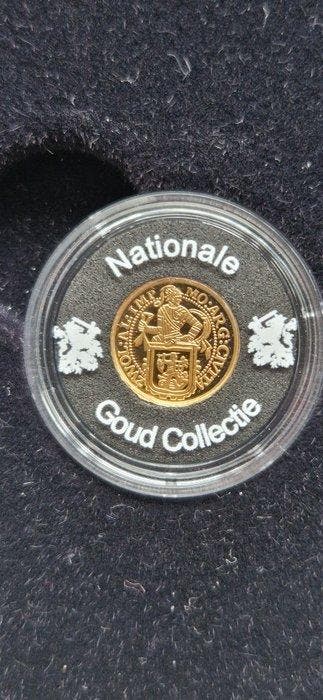 Nederland. Medal 14 karaat gouden herslag van De, Postzegels en Munten, Munten | Nederland