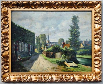 École postimpressionniste française (c.1920) - Lumière du, Antiek en Kunst, Kunst | Schilderijen | Klassiek