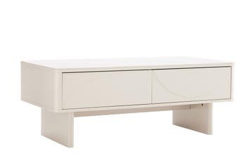 Salontafel SAVOY 120 cm 3D wit met wit marmeren keramisch, Huis en Inrichting, Tafels | Salontafels, Ophalen of Verzenden, Nieuw