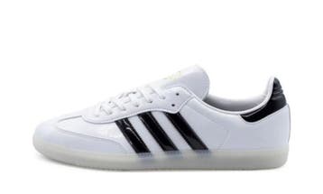 adidas Samba Jason Dill White Black Patent, Nieuw