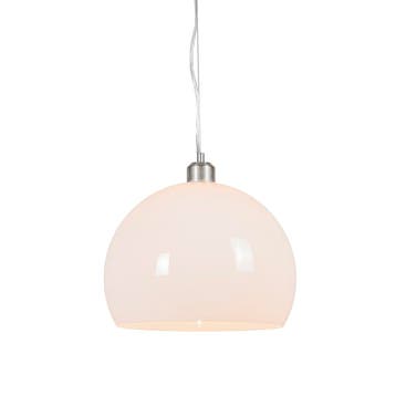 Moderne ronde hanglamp opaal wit - Globe, Verzenden, Nieuw, Kunststof, Modern