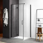 Sani Royal Douchecabine Mat Zwart 70x100cm met, Nieuw