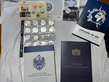 Duitsland & Europa. Lot aus Sammler-Silbermünzen