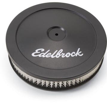 Edelbrock Air Cleaner Pro-Flo Series Round Steel Top Paper, Ophalen of Verzenden, Nieuw