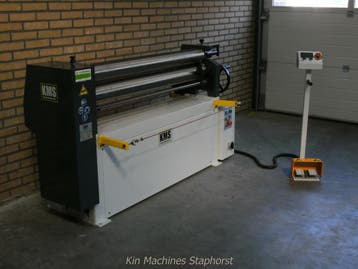 Plaatwals KMS APR-1300×120 (4.5 mm) 3 rollen aangedreven!, Zakelijke goederen, Machines en Bouw | Metaalbewerking