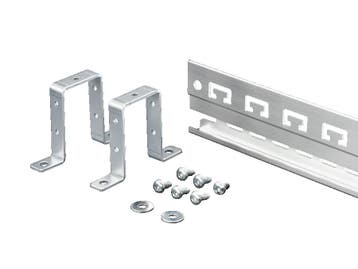 Rittal EMC Bevestigingsrail 1000mm Aluminium C-Profiel -, Verzenden, Nieuw, Overige typen