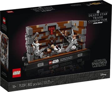 Lego Set - 75339 - Star Wars - Death Star™ Trash Compactor, Nieuw