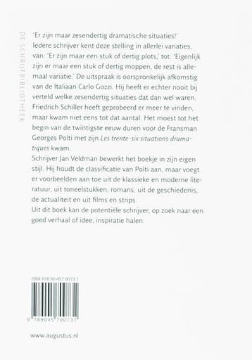 De 36 dramatische situaties / De schrijfbibliotheek, Verzenden, Zo goed als nieuw, Jan Veldman