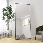Volledige Lengte Spiegel 180×80 – Zwart Aluminium Frame, Huis en Inrichting, Kasten | Overige, Verzenden, Nieuw