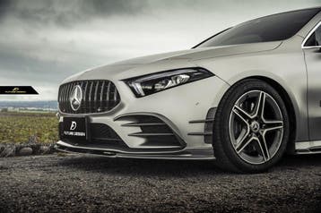 Carbon voorlip splitter Mercedes Benz W177, Verzenden