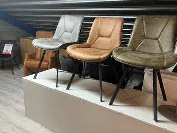 Nieuwe eetkamerstoelen goedkoop en direct leverbaar NU 79,95, Overige kleuren, Nieuw, Ophalen of Verzenden, Stof