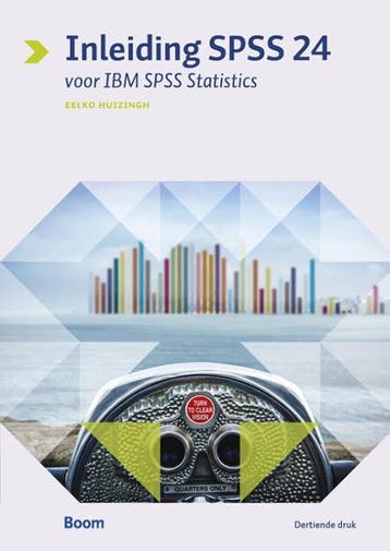 Inleiding SPSS 24 - Eelko Huizingh 9789024406968, Verzenden, Zo goed als nieuw, Eelko Huizingh