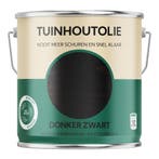 Tuinhout Olie - Donker Zwart-2500ml, Minder dan 5 liter, Verzenden, Nieuw, Zwart